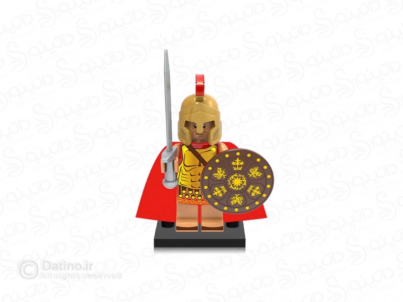 عکس مینی فیگور طرح سرباز رومی مظلوم آرووزئین با شمشیر و سپر XH650 - انواع مدل مینی فیگور طرح سرباز رومی مظلوم آرووزئین با شمشیر و سپر XH650