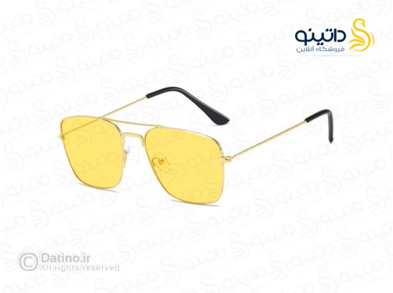 عکس عینک آفتابی دو پل طرح خلبانی کلاسیک 21033 - انواع مدل عینک آفتابی دو پل طرح خلبانی کلاسیک 21033