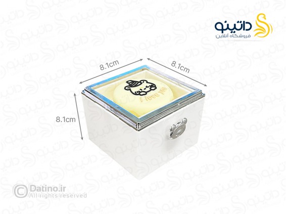 عکس جعبه جواهرات مدل چرخان سورپرایزی طرح کیک خرس عاشق 21079 - انواع مدل جعبه جواهرات مدل چرخان سورپرایزی طرح کیک خرس عاشق 21079