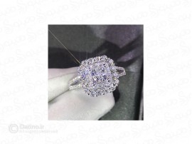 انگشتر زنانه طرح نگین دار کلاسیک 21287