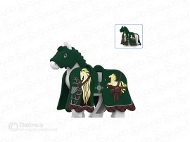 مینی فیگور طرح اسب مبارزه شوالیه قهرمان M163