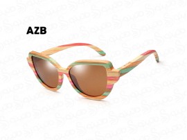 عینک آفتابی زنانه چوبی دیلایت azb-ew-2