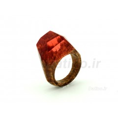 انگشتر زنانه مینیاتوری سکرت رد ویلدرنس-KingW.R.1.5
