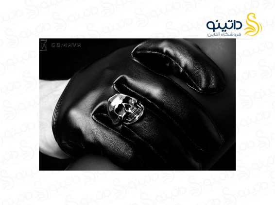 عکس انگشتر مردانه جمجمه بریلو gomaya-r-36 - انواع مدل انگشتر مردانه جمجمه بریلو gomaya-r-36