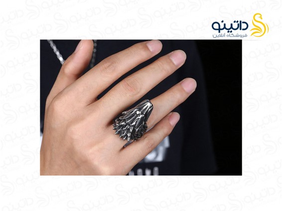 عکس انگشتر مردانه اژدهای کهن gomaya-r-42 - انواع مدل انگشتر مردانه اژدهای کهن gomaya-r-42