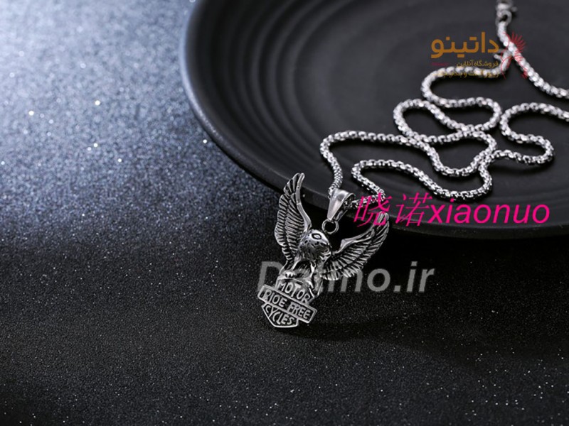 گردنبند مردانه عقاب موتورسواری آزاد Xiaonuo N 7 داتینو