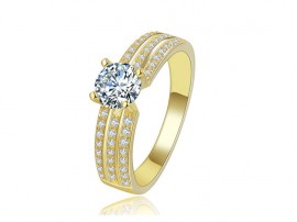 انگشتر زنانه الماس گلدن دریم-Royal.R.20