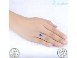 انگشتر زنانه یاقوت کبود فونو-Royal.R.23