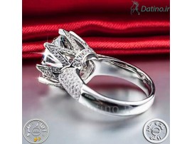 انگشتر زنانه پرنسس لوکس کریستال الماس-Royal.R.60