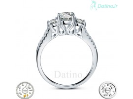 انگشتر زنانه زیرکن کانتیک آنجل-Royal.R.68