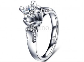 انگشتر زنانه الماس امیلینا-Royal.R.71