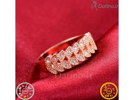 انگشتر زنانه طلا زرد ملیزنت-Royal.R.83