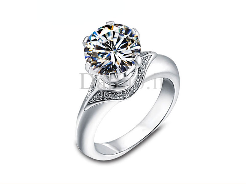 عکس انگشتر زنانه الماس تریکسی-Royal.R.95 - انواع مدل انگشتر زنانه الماس تریکسی-Royal.R.95