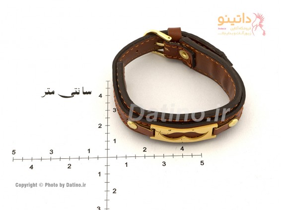 عکس دستبند چرم سبیل-zarrin-b-25 - انواع مدل دستبند چرم سبیل-zarrin-b-25