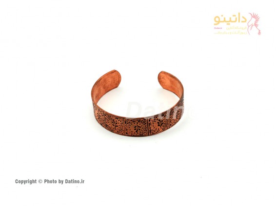 عکس دستبند زنانه مسی طرح کهن-Zarrin-B-9 - انواع مدل دستبند زنانه مسی طرح کهن-Zarrin-B-9