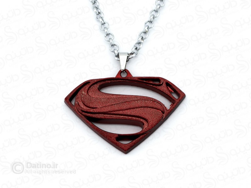 عکس گردنبند سوپرمن نماد قدرت fan-n-9 - انواع مدل گردنبند سوپرمن نماد قدرت fan-n-9
